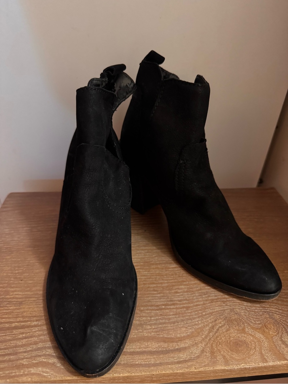 DOLCE VITA Women’s Black Suede Ankle Boots